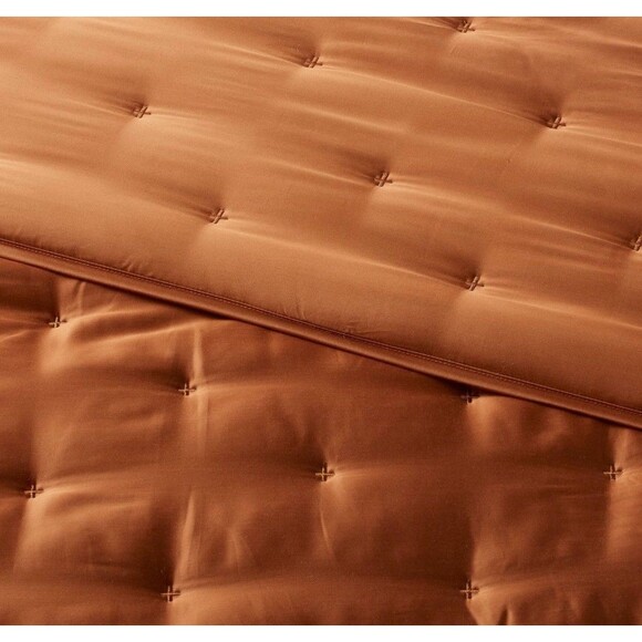 3pc King TENCEL Lyocell Comforter and Sham Set Copper - Threshold - Picture 2 of 6